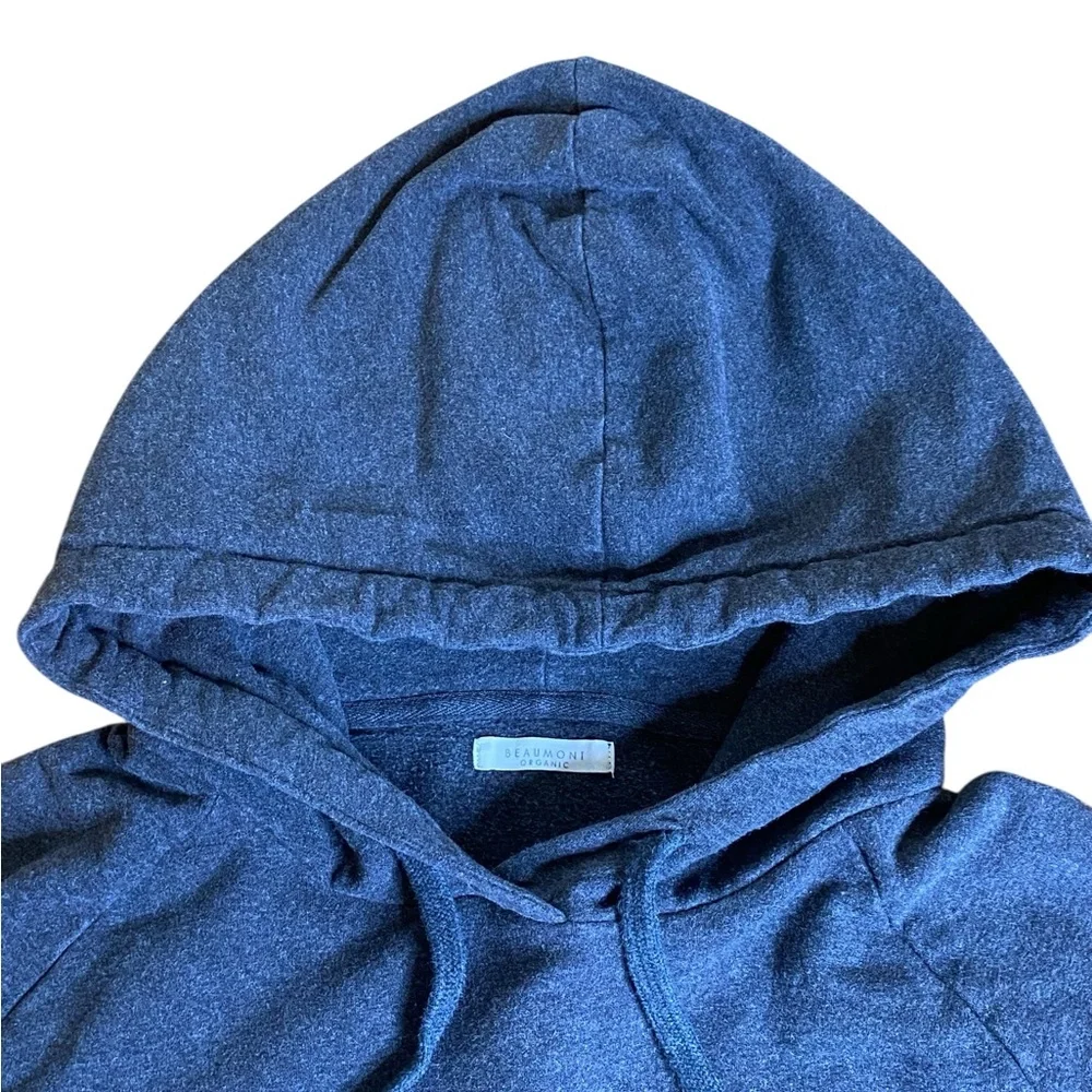 Beaumont Organic Cotton Hooded Sweater Dress Women’s Size L - Picture 12 of 13